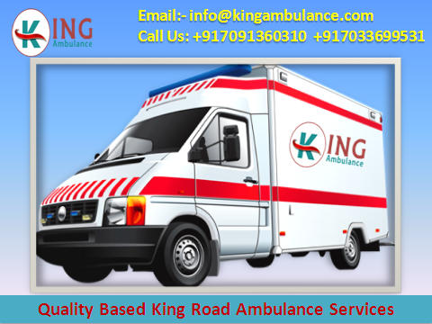 Get ICU Road Ambulance Service in Bokaro by King Ambulance