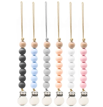 Attractive Personalized Pacifier Clips With Name
