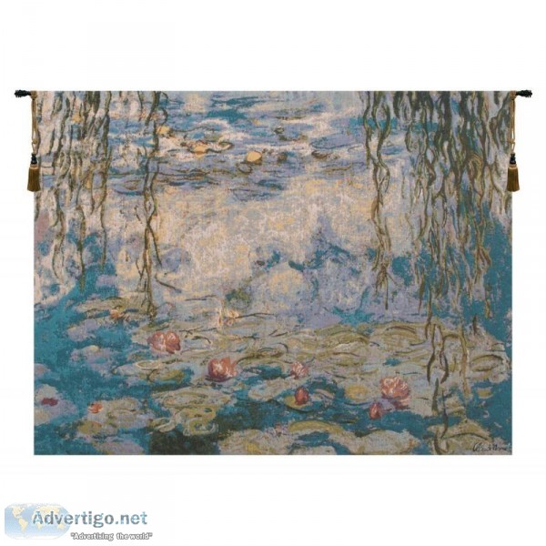 BUY WATER LILIES LES NYMPHEAS EUROPEAN TAPESTRY