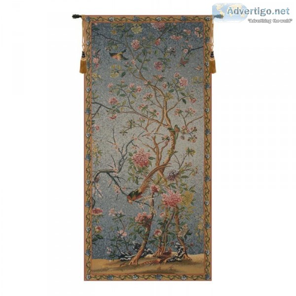 BUY SPRING BLOSSOM BELGIAN TAPESTRY WALL HANGING