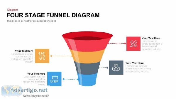 PowerPoint Funnel Diagram  Slidekit