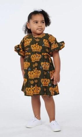 Joba African Print Dress - Kids