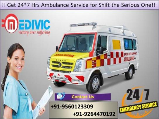 Hi-Tech ICU Ambulance Service in Ranchi by Medivic Ambulance