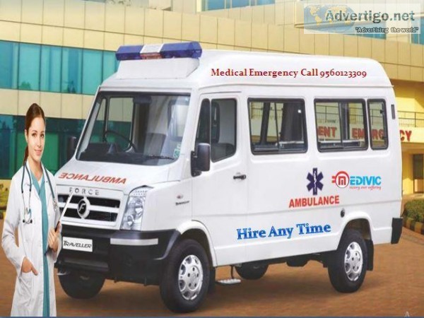 Medivic Ambulance Service in Gaya with ICU Setup