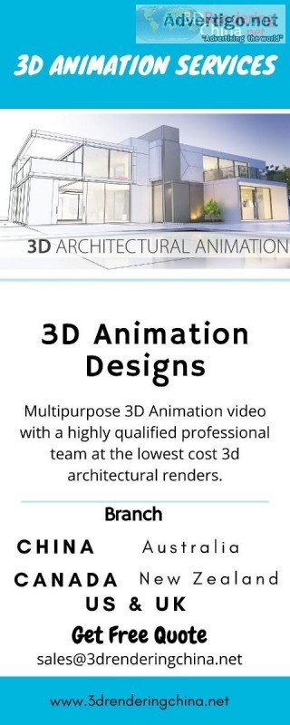 3D Animation China3D Walkthrough China