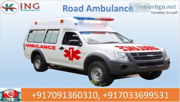 Get Best and Affordable Road Ambulance Service in Mayur Vihar by