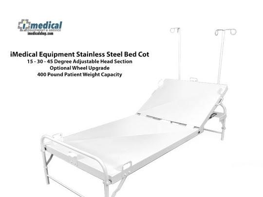 iMedical Manual Hospital Bed - Bed Cot