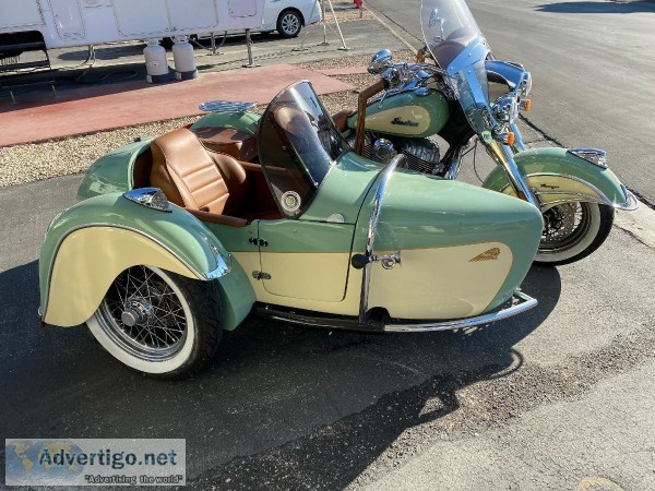 2016 Indian Chief Vintage with Hannigan Sidecar
