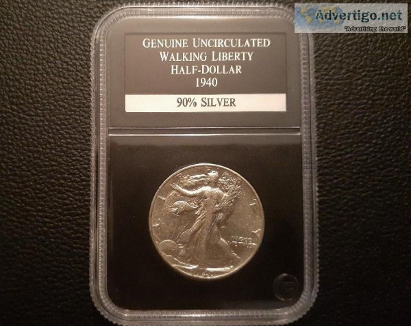 1940 SILVER Walking Liberty Half Dollar