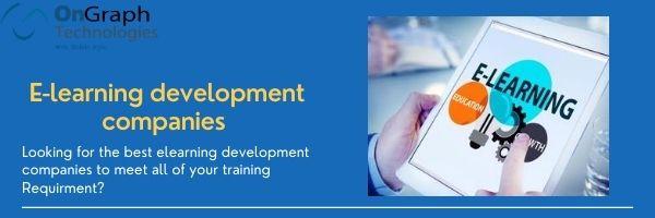 Best elearning development companies  best elearning platforms