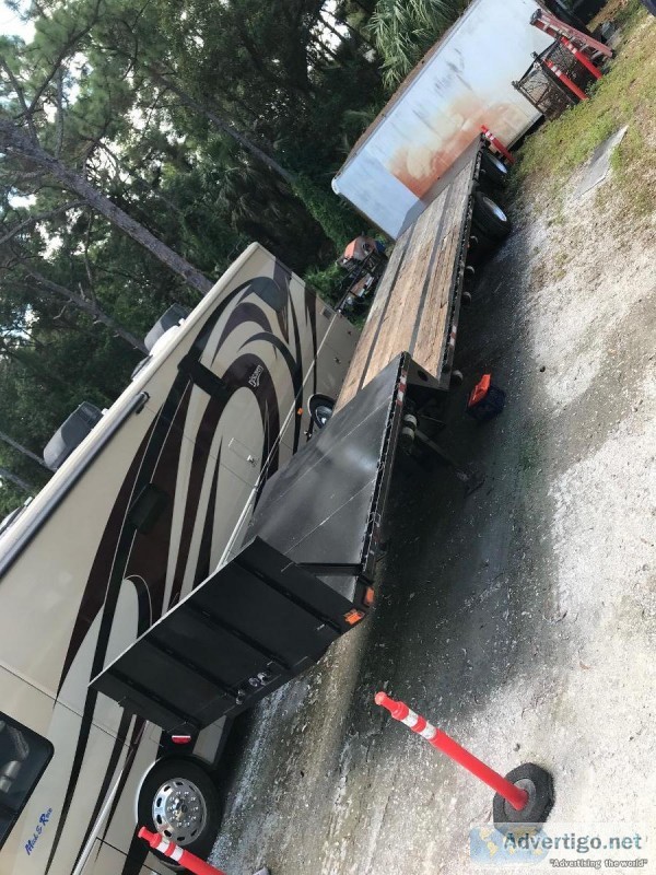 Reconditioned 2002 Transco Drop deck 48  trailer