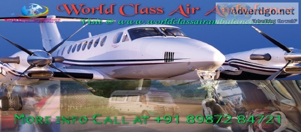 24 Hours Fast ICU Transfer Service by World Class Air Ambulance 