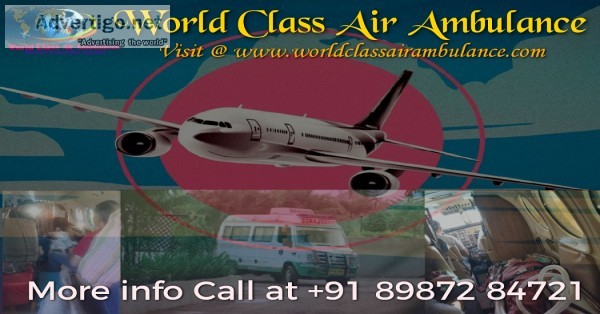 Just dial us to Avail Fast Medical Aid by World Class Air Ambula