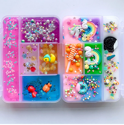 Shop for Colorful Mixing Rainbow Slime ShoppySanta