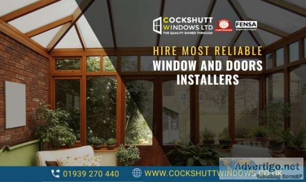 Hire Most Reliable Window and Doors Installers in Shropshire