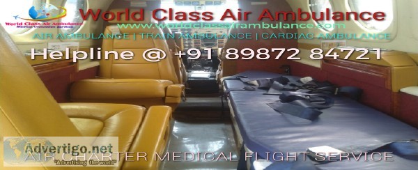 World Class Air Ambulance in Ranchi &ndash Choose your Choice at