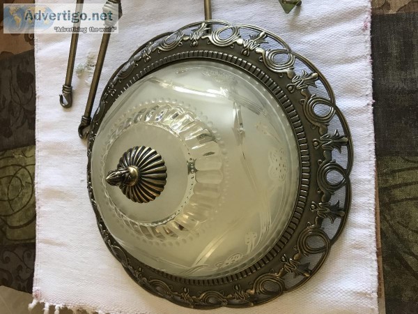 2 Pendant Ceiling Light Fixtures Both For 35.00