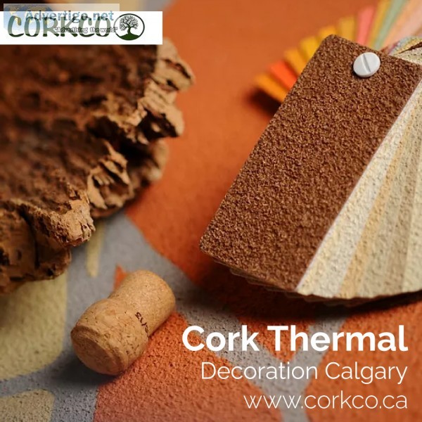 Cork Thermal Decoration Calgary