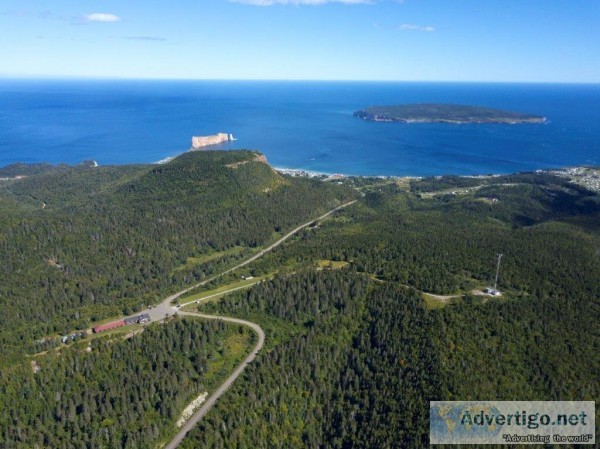 Large commercial land for sale in Perce Gaspesie