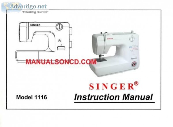 Singer 1116 Sewing Machine Instruction Manual