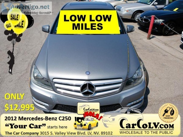 2012 Mercedes-Benz C-Class C 250 Sport Sedan 4D