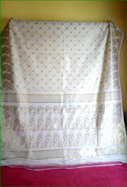 Buy Original Zari Jamdani Saree Online - Get Best Offer