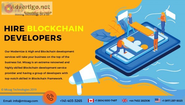 Hire Blockchain Developers 