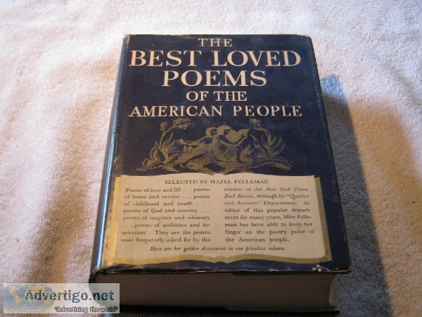 THE BEST LOVED POEMS OF THE AMERICAN PEOPLE - &copy1936