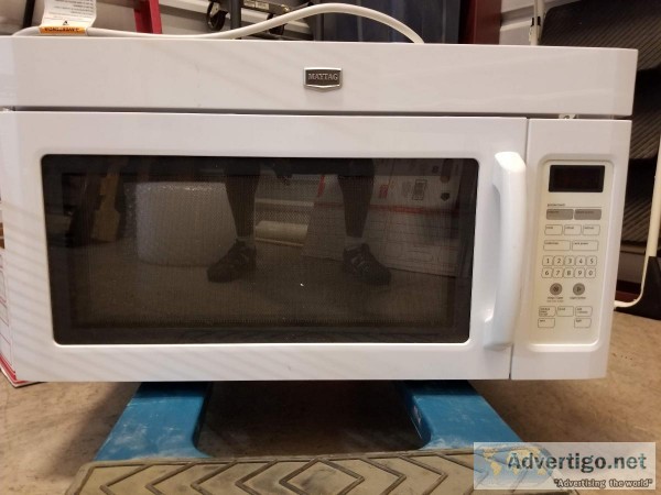 Used Over-StoveUnder-Cab inet Maytag Microwave Oven