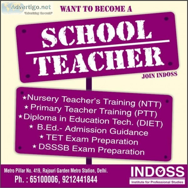 Nursery Teacher Training Courses Admission Open 2020