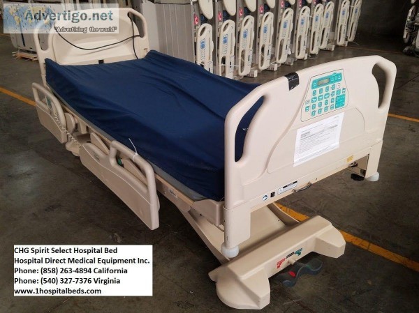 CHG  Stryker High Low Hospital Bed - Refurbished