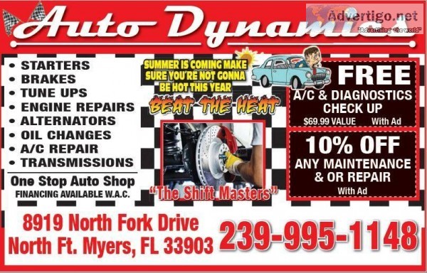 Auto care repair brakes transmission repair