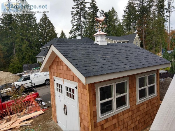 Cedar shingle sheds 10x12