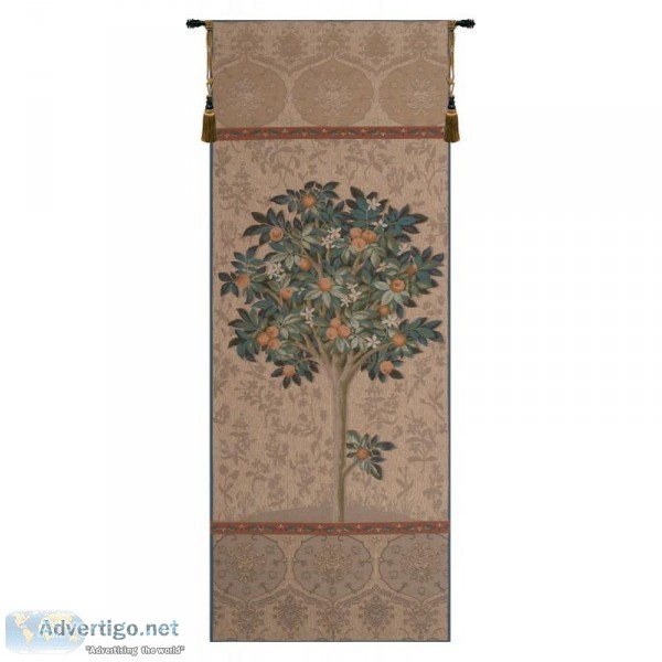 BUY DECORATIVE ORANGER NATUREL FRENCH TAPESTRY