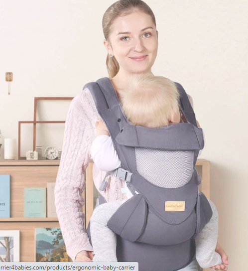 Ergonomic baby carriers