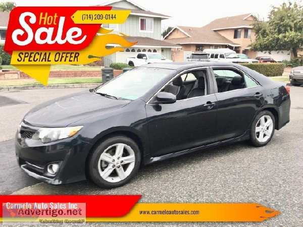 2012 Toyota Camry SE Fully Loaded