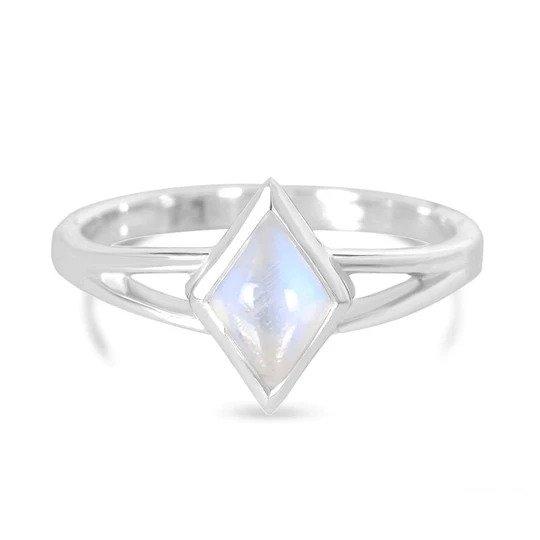 STERLING SILVER MOONSTONE RING - TILDA