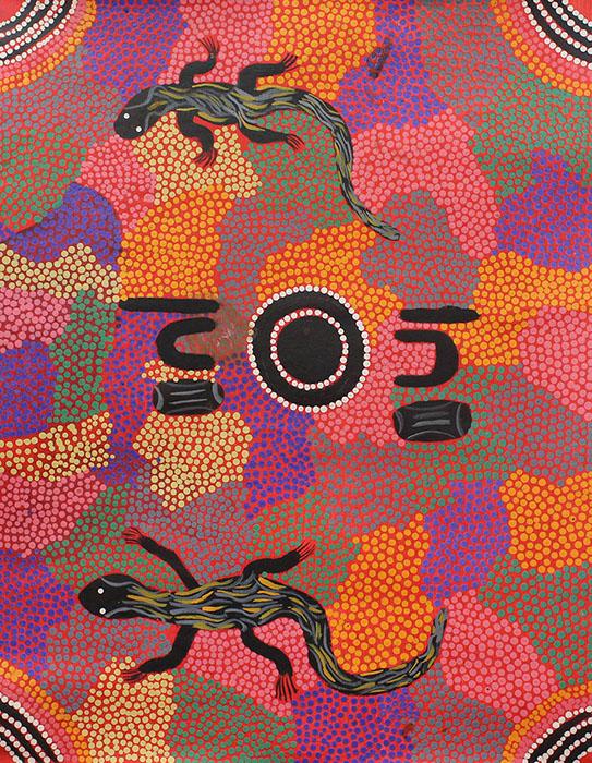Colourful Aboriginal Products in Australia