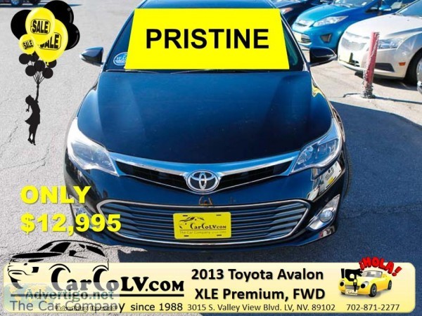 2013 Toyota Avalon XLE Premium Sedan 4D