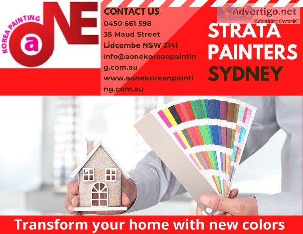 Hire the trusted and affordable strata painters in Sydney