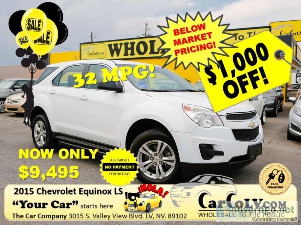 2015 Chevrolet Equinox LS Sport Utility 4D