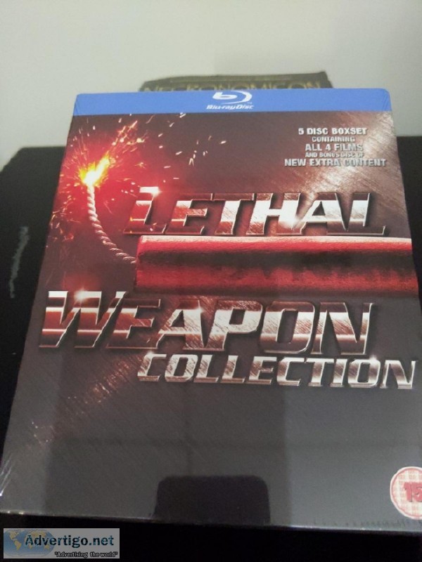 Lethal Weapon Collection Blu-ray box