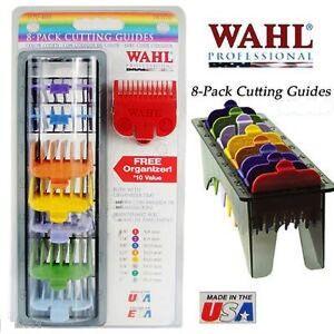 Wahl Colour Coded Plastic Comb Attachments for Standard Multi Cu