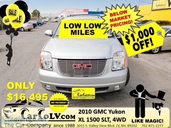 2010 GMC Yukon XL 1500 SLT Sport Utility 4D