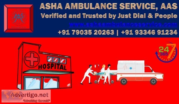 Right Choice for Sincere People Road Ambulance in Patna  ASHA