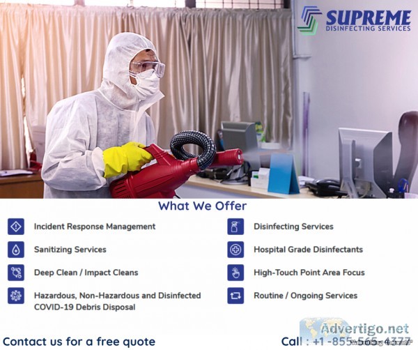 Commercial Disinfecting Services