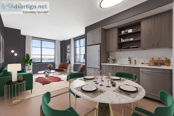 No-Fee Hudson Yds Large 1 BED Hotel-style Services Designer Loun