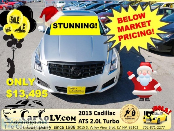 2013 Cadillac ATS 2.0L Turbo Performance Sedan 4D