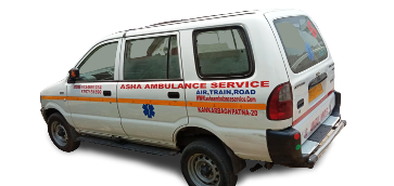 ASHA Ambulance Service in Patna  Road Ambulance  Cardiac Care Am