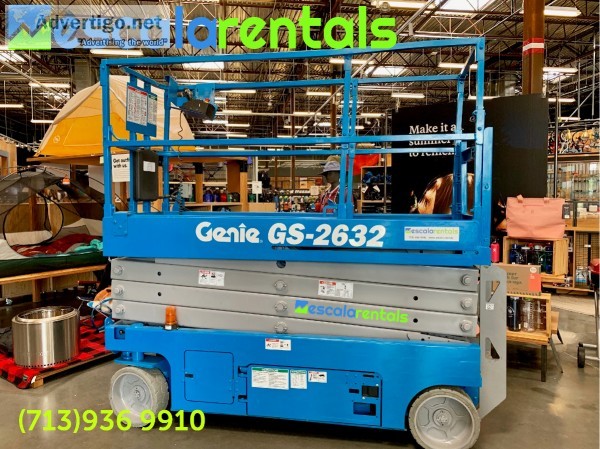 26 Ft Scissor Lift Rent